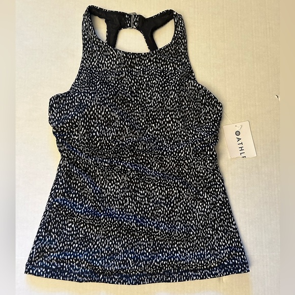 Athleta Maldives Bra top tankini swim sport top animal print NWTSz-34-B/C.   AA3 - Picture 6 of 11